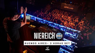 NIEREICH 3 hour LIVE set Buenos Aires  Argentina  Uniclub 290923 HARD TECHNO [upl. by Benjamen700]