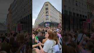 Swifties in Vienna sing Love Story [upl. by Adhamh]