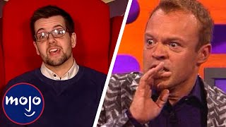 Top 10 Graham Norton Red Chair Moments [upl. by Talyah]