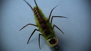 olive stonefly flytyingby gyorfi zsolt [upl. by Eityak]