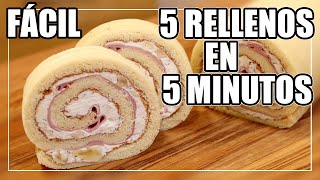 PIONONO SALADO 5 IDEAS en 5 MINUTOS Deliciosos y Fáciles [upl. by Yamauchi817]