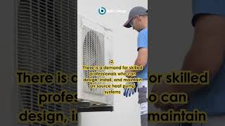 Why should you study air source heat pumps 💡airsourceheatpump bathcollege shorts [upl. by Eednus]