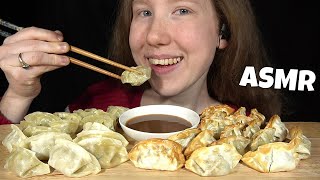 ASMR MINI WONTONS amp DUMPLINGS MUKBANG Whispering EATING SOUNDS [upl. by Gayl]