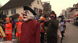 Fasnacht 2015 in Oberwil  regiotvplus [upl. by Kerwin579]