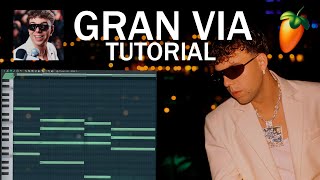 GRAN VÍA  Quevedo ft Aitana  Remake Fl Studio FLP Descarga  Download [upl. by Yc]