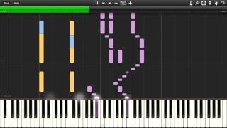 National Anthem  United Arab Emirates Synthesia Piano MIDI [upl. by Dedrick]