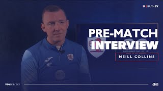 INTERVIEW  Neill Collins PreFalkirk  270924 [upl. by Anitirhc484]