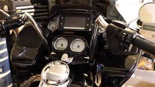 KST Handlebar install on Harley Road Glide [upl. by Imerej]