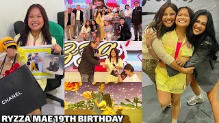 Ryzza Mae Dizon 19th Birthday NAIYAK sa EXPENSIVE GIFT ni Maine Mendoza [upl. by Alix841]