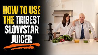 How to use the Tribest SlowStar Juicer [upl. by Tnairb]