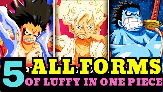 All Forms of Luffy in One Piece Explained [upl. by Dnartreb]