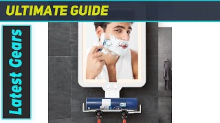 Heated Shower Mirror Fogless for Shaving by JJhxr The Ultimate Solution for Your Bathroom [upl. by Alleahcim]