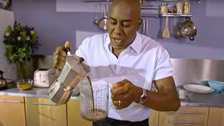 Iced Cafe Latte  Ainsley Harriott  BBC Studios [upl. by Bunker]