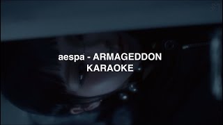 aespa 에스파  Armageddon KARAOKE with Easy Lyrics [upl. by Giacomo]