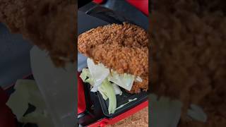 How to make pork cutlet tonkatsu sandwich🤯 [upl. by Idoj308]