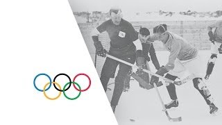 Mens Ice Hockey  St Moritz 1928 Winter Olympic Games [upl. by Maggie]