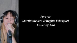 FOREVER duet Martin Nievera amp Regine Velasquez  KARAOKE FEMALE PART ONLY [upl. by Sine]