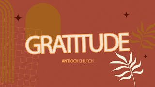 Gratitude  John Amstutz [upl. by Nanaek]