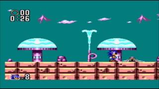 Sonic The Hedgehog 2 SMS  Aqua Lake Zone  Boss [upl. by Ninerb]