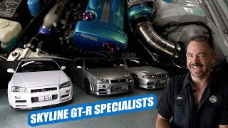 GTR and JDM Specialist HD Werks  Workshop Tour [upl. by Rafat]