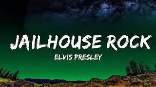 Elvis Presley  Jailhouse Rock Lyrics [upl. by Eirrehc]