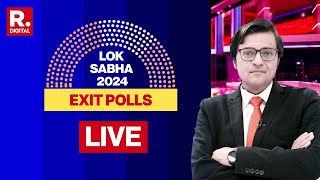 Elections 2024 Exit Poll Results LIVE Indias Biggest Election Coverage With Arnab  Republic LIVE [upl. by Dwayne]