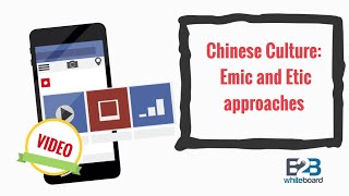 Chinese Culture Emic and Etic approaches [upl. by Greyson]