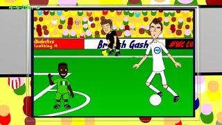 🇧🇷DZEKO OFFSIDE  Nigeria vs Bosnia H🇧🇷 by 442oons Brazil World Cup Cartoon 2014 21614 [upl. by Deanne]