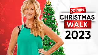 20 Minute FULL BODY Christmas Workout For Women Over 50  2023 [upl. by Euqinotna]