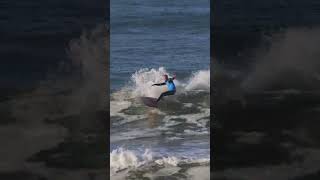 Kai McPhillips sets the steeze early at the Surfing For Hope Longboard Classic [upl. by Akeit310]