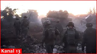 Israeli military releases footage it says shows troops operating in southern Lebanon [upl. by Bohlen]