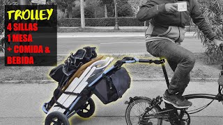 Mejor remolque para bicicletas  Burley Travoy 🚲 [upl. by Gluck]