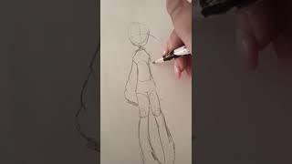 how I draw bodies [upl. by Nowtna984]