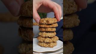 The Best Oatmeal Cookies 5Ingredient Peanut Butter Cookies Recipe Without Eggs [upl. by Yenot]