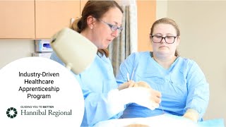 lndustryDriven Healthcare Apprenticeship Program Hannibal Regional [upl. by Ellennahs]