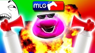 Barney Theme MLG Air Horn Remix [upl. by Ainehta]