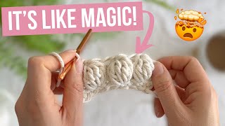 HOW TO CROCHET THE BOBBLE STITCH [upl. by Anial]