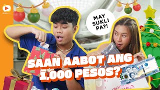 1000 PESO CHALLENGE SA MALL  BlogaPlay [upl. by Ytima]