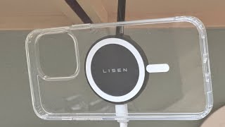 LISEN for Magsafe Car Mount Charger mounted under kitchen cabinet [upl. by Analart134]