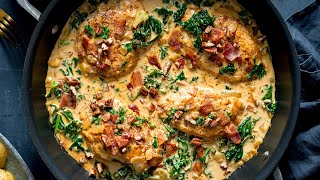 Creamy Chicken Dijon Recipe [upl. by Siuol]