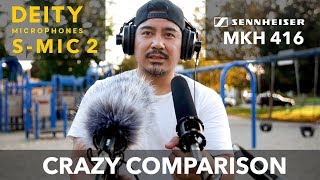 Crazy Comparison DEITY SMic 2 vs Sennheiser MKH 416 [upl. by Derwin]