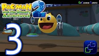 PacMan and the Ghostly Adventures 2 Walkthrough  Part 3  Pacopolis Gotta Bounce [upl. by Nyrehtac]