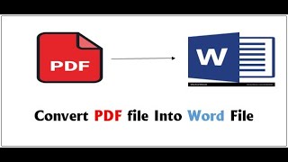 How to convert PDF to MS Word for free Editable PDF [upl. by Hughett]