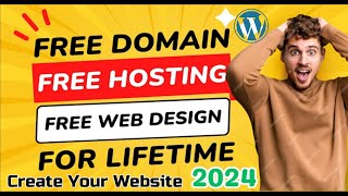 How to Create a FREE WordPress website with FREE Hosting and Domain [upl. by Tana]