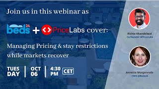 Beds24  PriceLabs  Managing pricing amp stay restrictions while markets recover  PriceLabs [upl. by Atiuqan]