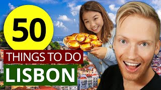 50 Things to do in LISBON  Ultimate Lisbon Travel Guide [upl. by Fawcette]