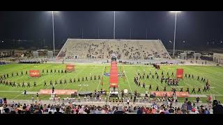 Caney Creek High School Marching Band halftime show [upl. by Axia]