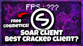 Soar Client Best New Cracked PvP Client। Free Capes Cosmetics । FPS । Download Soar Client । SheDX [upl. by Debra892]