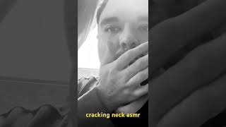 Crujir o tronar cuello cracking neck asmr [upl. by Ybroc]