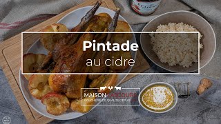 Pintade au cidre  Recette [upl. by Aihpledalihp]